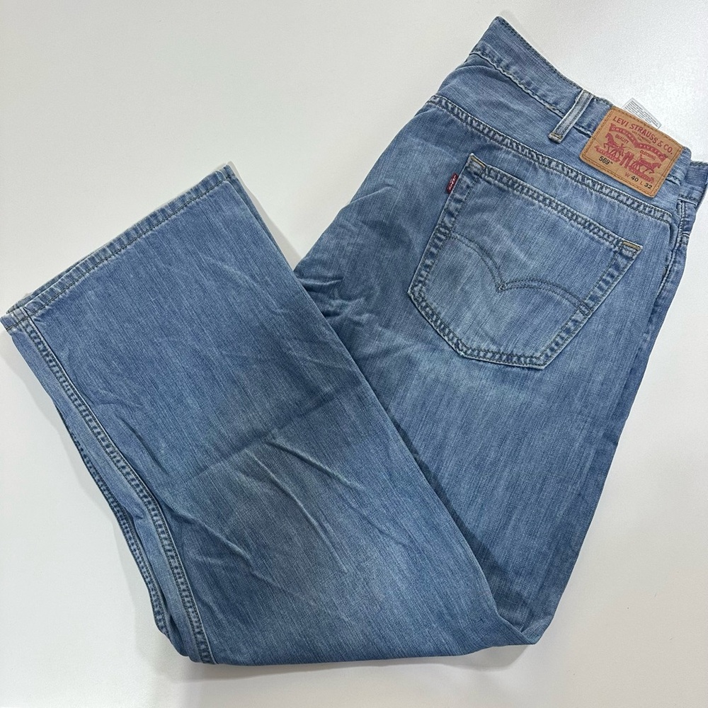 Levi's Men's Light Blue Straight Jeans